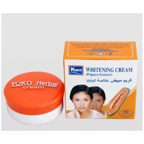 Yoko Whitening Cream With Papaya Extract (4 Grams)
