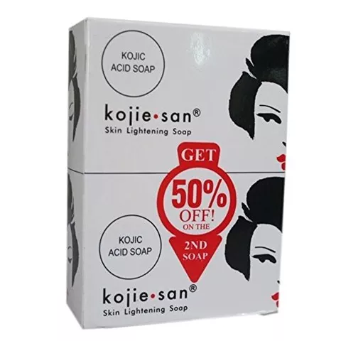 Kojie San Skin Lightening Kojic Acid Soap 135g, 2 Pack