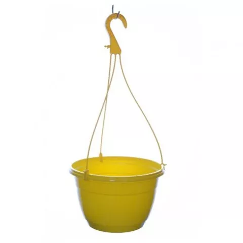 Hanging Planter Yellow (Pack of 6) - Minerva Naturals