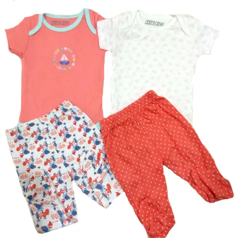 Baby Romper With Foot Pant