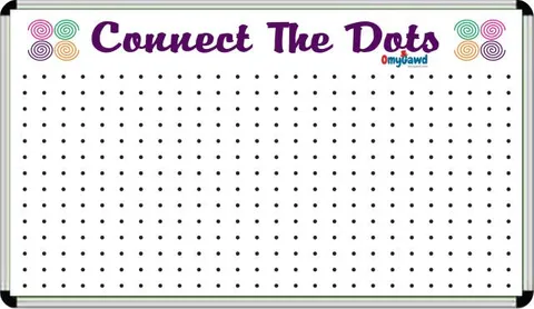 Connect the Dots Game Board(1.5 feet x 2 feet)