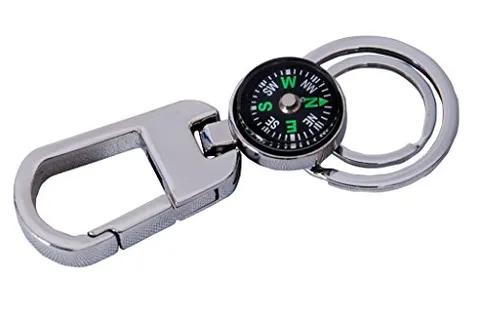 Oyedeal Hook Compass with Bottle Opener Locking Key Chain