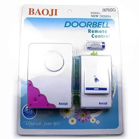 KOLD FIRE Koldfire Baoji Cordless Wireless Calling Remote Door Bell For Home Shop Office (Multi-Design & Multi-Colour)