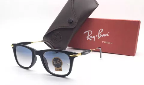 Ray-Ban Gradient Sunglasses Blue Square Sunglasses(RB2148)(Blue)