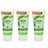 Ovin Gentle Herbal Neem Face Wash, Transparent - Pack of 3
