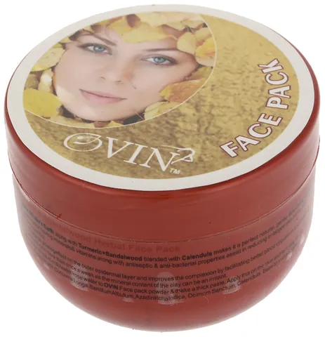 Ovin Turmeric & Sandalwood Herbal Face and Body Pack
