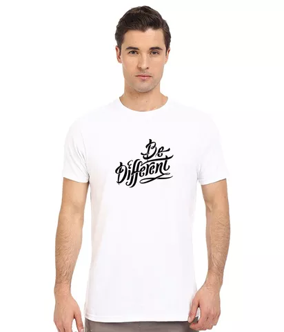 DOUBLE F ROUND NECK WHITE COLOR BE DIFFERENT PRINTED T-SHIRTS