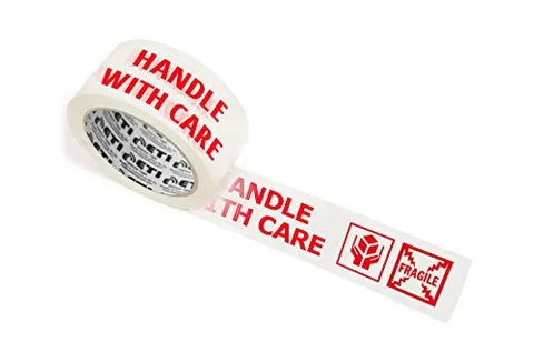 ETI Cello Tape 2 Inch 65M (Handle with Care Fragile Tape Printed)