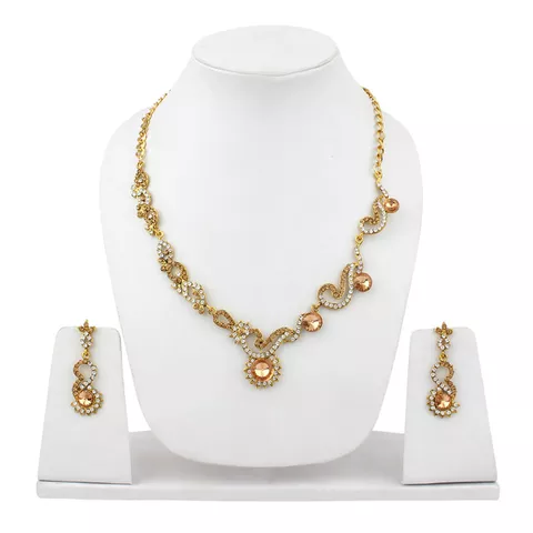 Fashion Jewels Exclusive Necklace set With Earrings