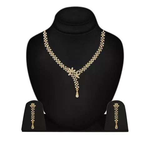 Fashion Jewels Exclusive Necklace set With Earrings