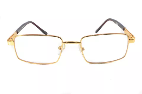 42009-C6 Blue Rectangle Full Frame Medium Size 51 Men & Women EyeGlasses