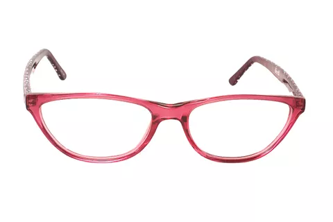 SXT1654-1 Pink Cat Eye Full Frame Medium Size 53 Women EyeGlasses
