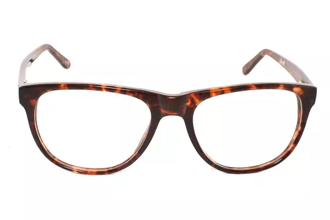 Brown Retro Square Full Frame Large Size 54 Men & Women EyeGlasses