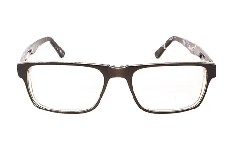 Blue-Black Rectangle Full Frame Small Size 48 Women EyeGlasses
