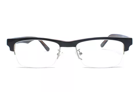 Brown Club Master Half Frame Medium Size 51 Men & Women EyeGlasses