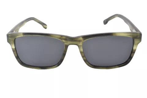 iZoom YC-1019-C4 Green Grey Wayfarer Medium Size 54 Men & Women Sunglasses