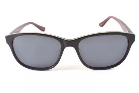 iZoom YC-1040-C2 Red-Green Grey Wayfarer Medium Size 53 Men & Women Sunglasses