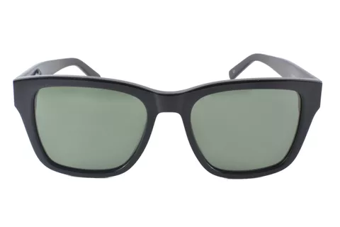iZoom YC-5001-C1 Black Green Wayfarer Medium Size 54 Men & Women Sunglasses