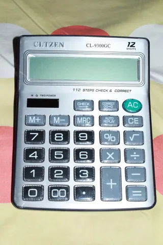 UNIQUE - HIGH QUALITY BIG SIZE - DUEL POWER - 12 DIGIT -LARGE DISPLAY CALCULATOR