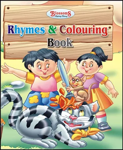 Rhymes & Colouring Book - A