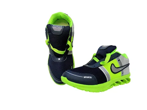 Blade / Running & Outdoor Sports Shoes-Navy Blue & Green