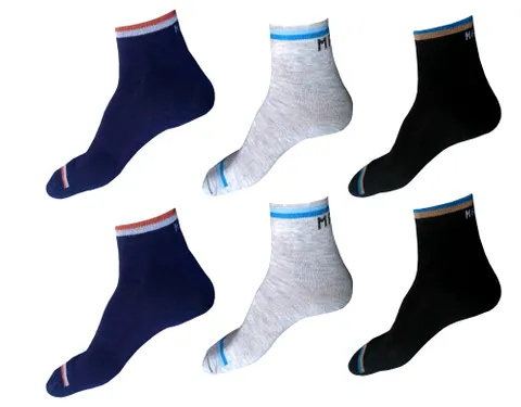 ( pack of 6) Ankle Cotton socks for man Woman