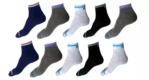 ( pack of 10) Ankle Cotton socks for man Woman