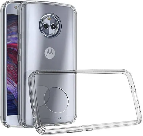 Foncase Back Cover for Motorola Moto X4 (Clear, Waterproof, Flexible Case)