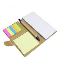 AE Eco-friendly Notebook with Pen and Sticky notes for daily office use