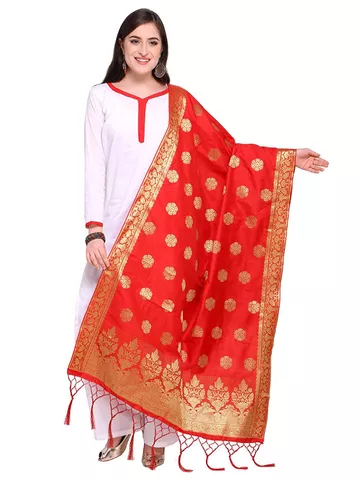 Women's Banarasi Silk Dupatta