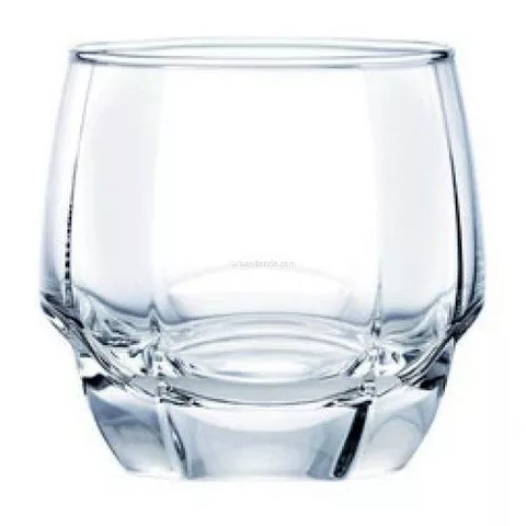 Ocean Charisma Rock 340 ml Whiskey, Water & Juice Glasses Clear (Set of 6 Glass)