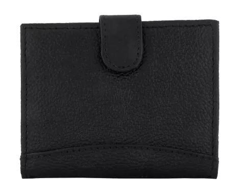 Maskino Leather Slim Credit/Debit Card Holder Black