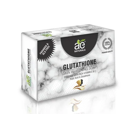AE NATURALS Glutta thione Skin Whitening Soap With Active Charcoal And Kojic Acid 1 X 135g