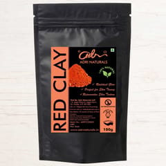 Red Clay for Face Pack and Mask (100% Pure & Natural) - 100g