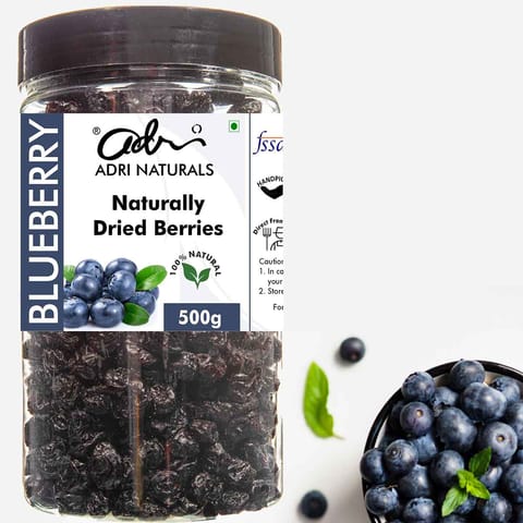 Dried Blueberry (Naturally Dried, 100% Natural)