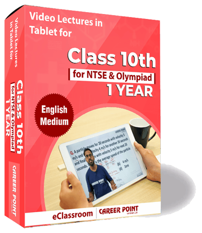 Video Lecture in Tablet for NTSE | Validity : 1 yr | Covers : Class 10 PCMB | Medium : English Language