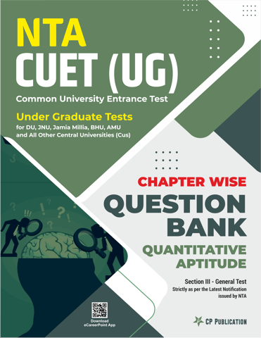 NTA CUET UG Quantitative Aptitude Chapterwise Question Bank