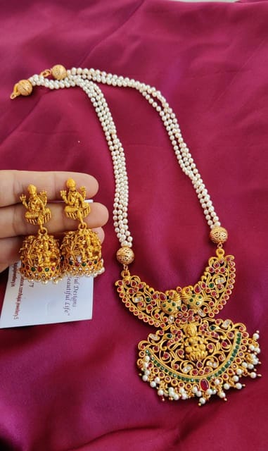 Lakshmi Pearl chain 2 matte