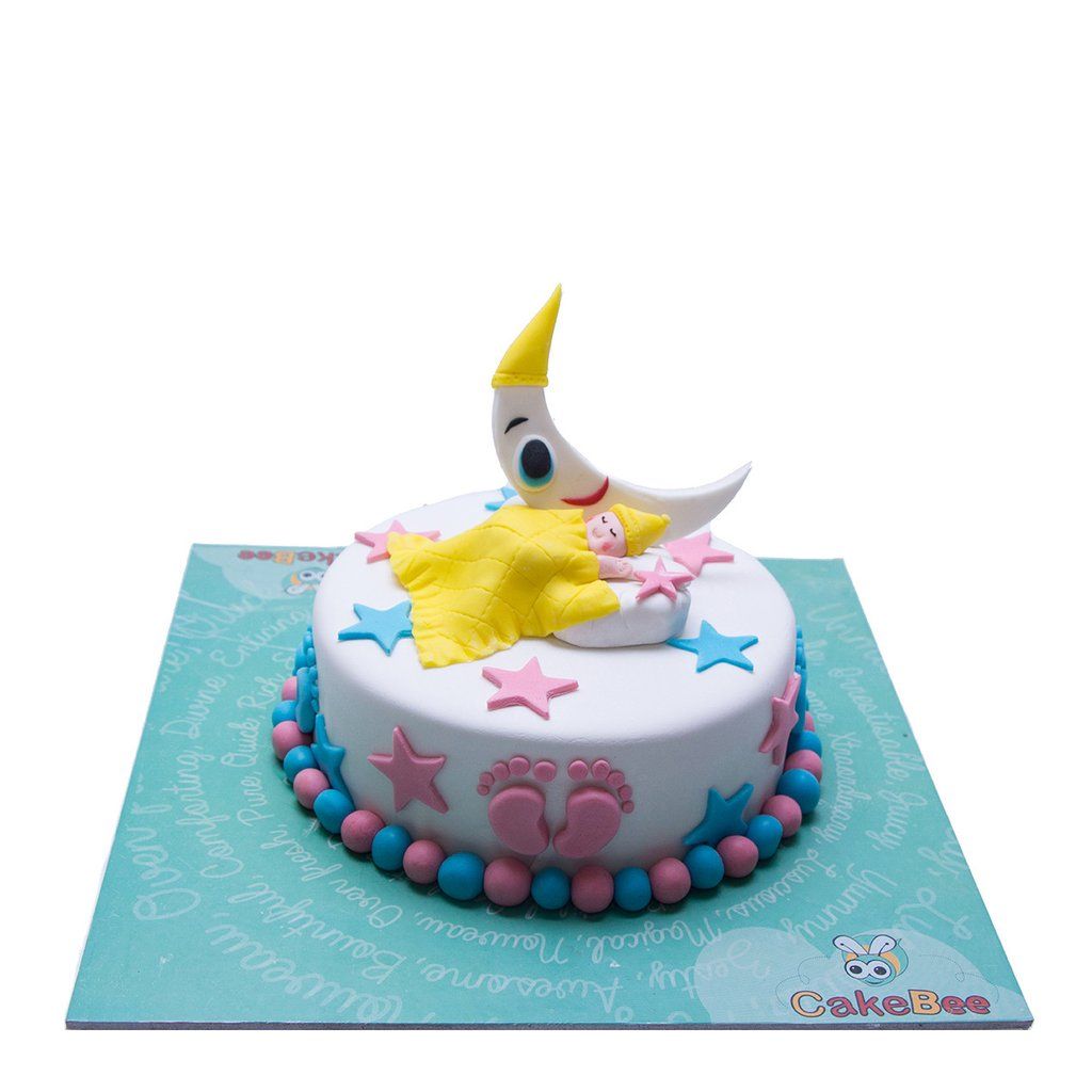 Sleeping Beauty Baby Shower Cake Handcrafted Bee�s