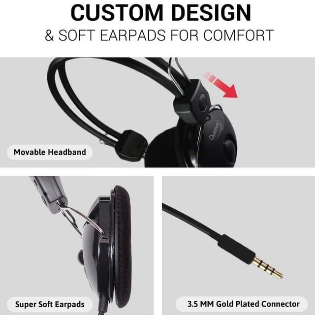 qhm862 usb headphone with mic