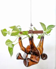 Hanging Planter with Light
