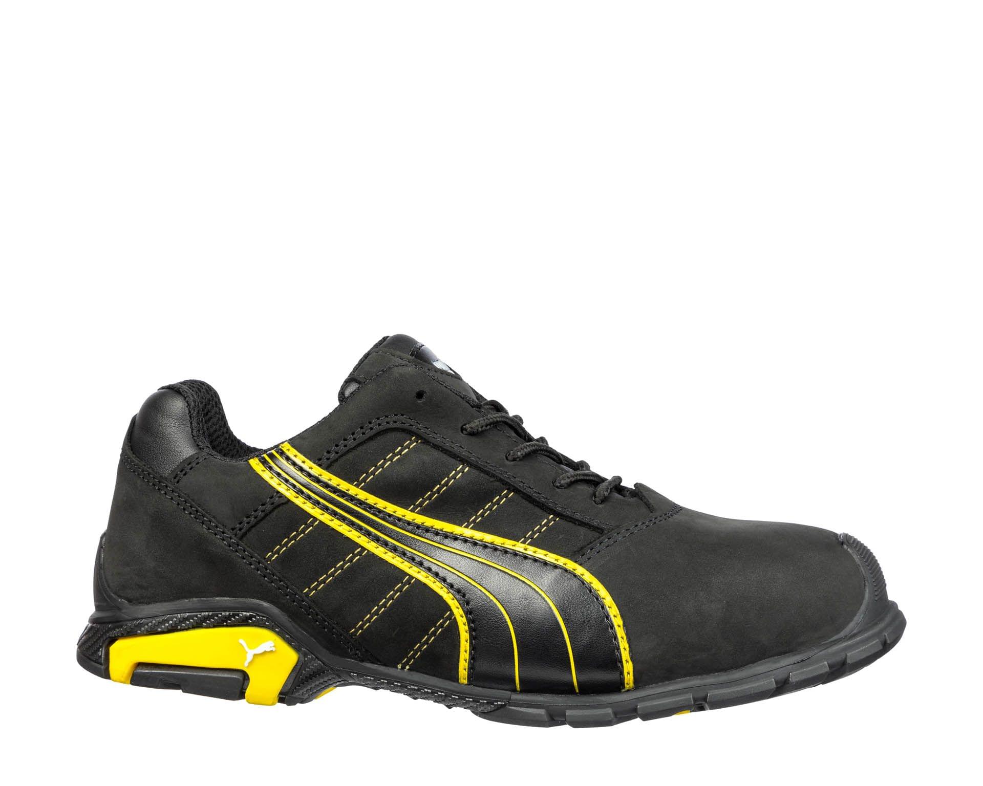 PUMA | Amsterdam Low Metro Protect Modern Look Safety Shoes S3 Black ...