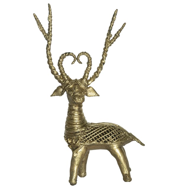 Dokra table-top Deer