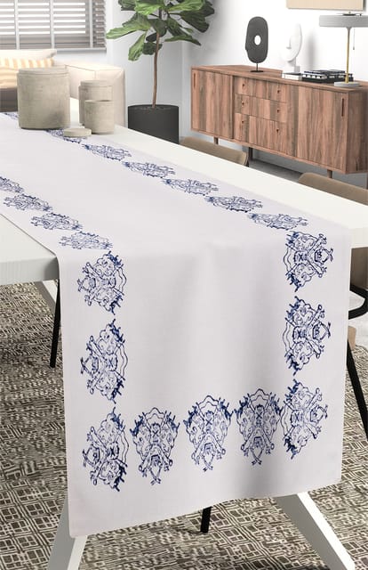 Printed Canvas Table Runner