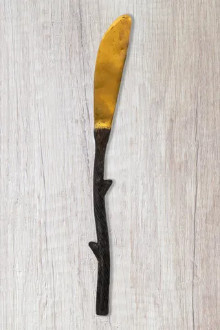 Dokra Knife Leaf Design
