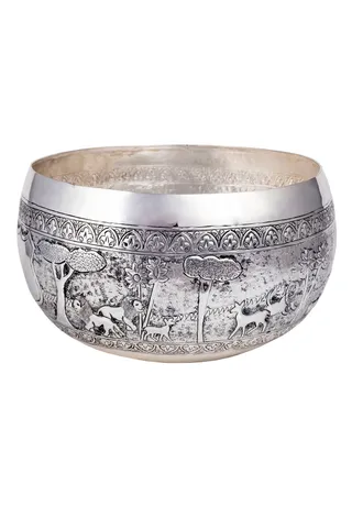 Silver Plated Brass Bowl