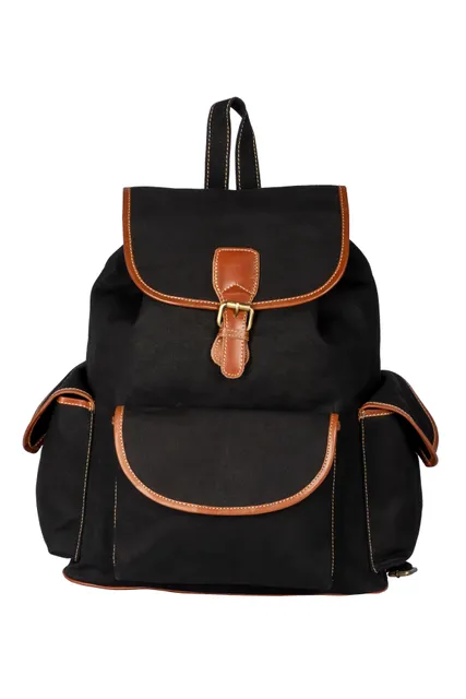 Handcrafted Canvas Backpack