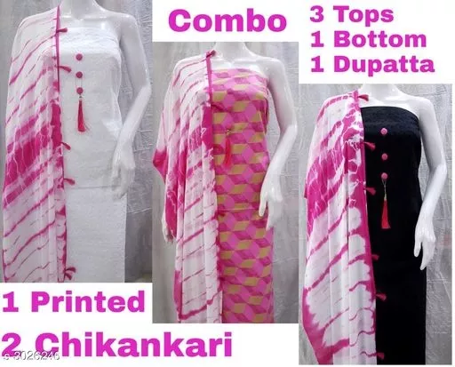 Jagstore cotton dress material Clearance