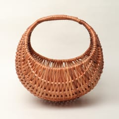 Habere India-All the Cultures Fabricating India decorative storage Wicker baskets (Sizes - 26*28*22 cm)