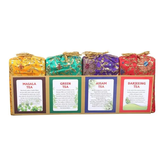 4 x 1 Tea /refreshing tea/bed tea/healthy tea/Indian tea (200g)